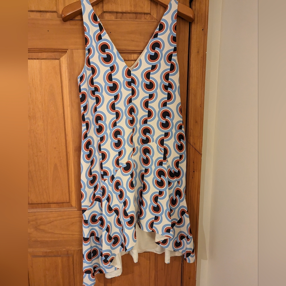 C/Meo Collective Asymmetrical Mod Shift Dress - image 1